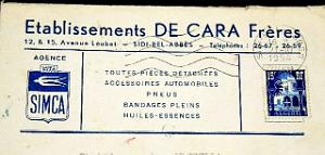 Oran Courriers pub 735
